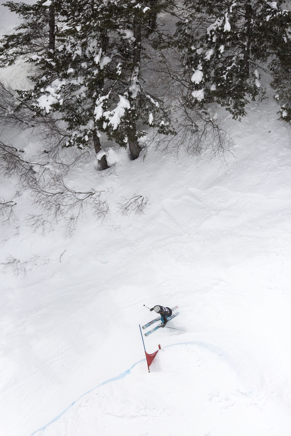 Dick's Ditch banked slalom